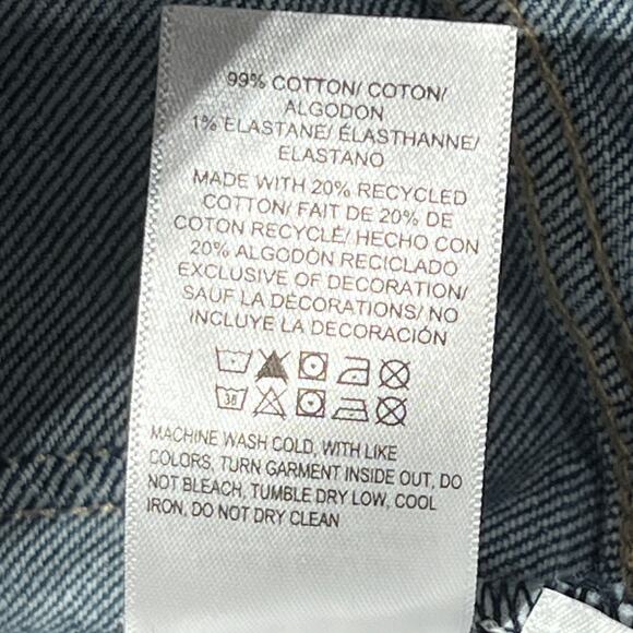 LUCKY BRAND JEANS WOMENS 00/24 EASY RIDER BOOTCUT COMFORT STRETCH PISCES BLUE - Picture 13 of 14